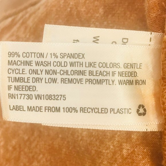 Isabel Maternity Ingrid/Isabel Women's Size 6 Side Panel Brown Carpenter Short - Picture 6 of 16